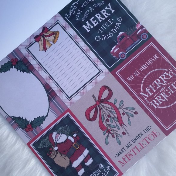 Christmas Farmhouse Paper Pad by Craft Smart - Picture 6 of 12